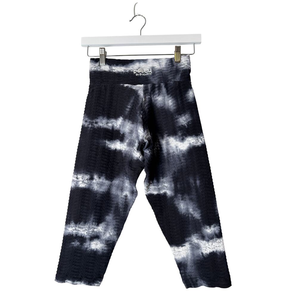 Booty by Brabants Tie Dye Black and White Leggings Size XS/S - Picture 3 of 6